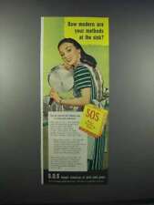 1946 S.O.S Magic Scouring Pads Ad - How Modern picture