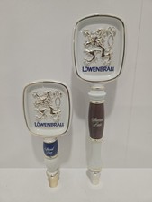 Vintage NOS Lowenbrau Special Beer Tap Handles Set Of 2 New In Bag Bar Pub picture