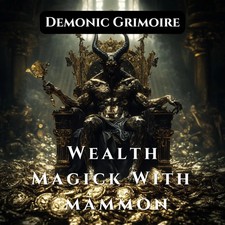 Demonic Mammon's Grimoire - Secrets of Wealth and Infernal Power Black Magic, picture