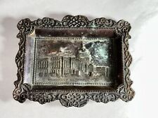 Souvenir United States Capitol Washington DC Coin Tray or Trinket Dish picture