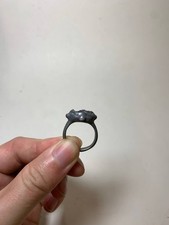 Ancient Ring Stag  spiked ring Scythians, Sarmatians, Khazars picture
