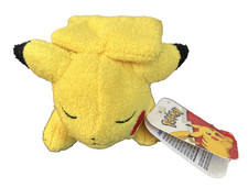 NEW 2024 Jazwares Pokémon Sleeping Pikachu Plush 6