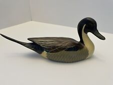 Vintage Big Sky Carvers Pintail Duck Wood Decoy Signed picture
