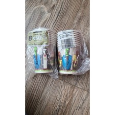 Vintage 1991 Universal Monsters Party Cups Unique 16ct Dracula Frankenstein picture