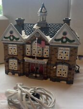 Department 56 Snow Village - Christmas Lake High School - Excellent Condition picture