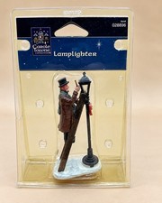 Lemax Carole Towne Lamplighter #028896 Christmas Village Figurine picture