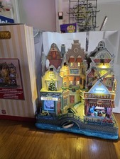 2017 Lemax Essex Street Facade Seaside Christmas 75196 Tested w/ Box   picture