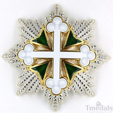 Italy Kingdom Order of St.Maurice and St. Lazarus,Grand Cross Breast Star nice picture
