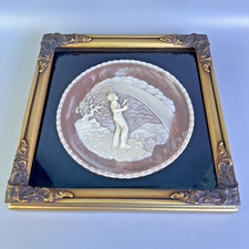 Incolay Studios Of Ca Framed Plate My heart leaps up when I behold #0768 Framed picture