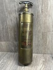 Vintage Brass General Quick Aid Fire Guard 85-HD Fire Extinguisher / Empty picture