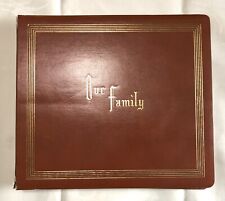 Vintage Photo Album, Emptied  - Print your favorite pictures and SAVE THEM. picture