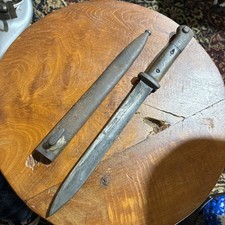 M1895 Bayonet marked S/185 4369 K - 15 inch With Scabbard picture