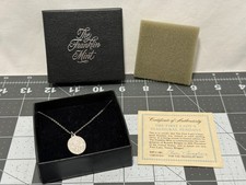 1981 First lady Nacny Reagan Sterling Silver Pendant Necklace with COA picture