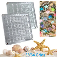 Acrylic Magnetic Seashell Display Box, 36-64Grids Gemstone Storages  picture