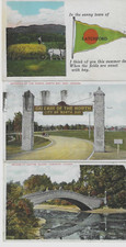 3 POSTCARDS-1933 CANADA-NORTH BAY ONTARIO-CENTRE ISLAND TORONTO-LATCHFORD picture