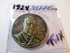 RARE 1924 ZEPPELIN DR. HUGO ECKENER MEDAL TWX picture
