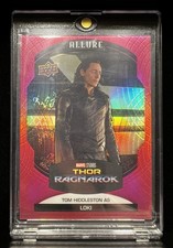 PINK /23 2022 Upper Deck Marvel Allure as Loki Tom Hiddleston #63 picture