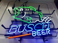 Largemouth Bass Fish Fishing Beer Neon Sign 17
