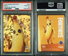 Panini 2019 Fortnite Peely Crystal Shard USA #233 PSA 8.5 Trading Card picture