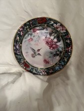 Lena Liu The Anna's Hummingbird Plate  Hummingbird Treasury Collection  picture