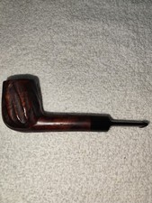 NOS Tom Howard Saddle Billirad Rusticated Imported Briar 1950's picture