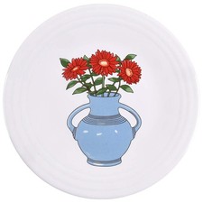 Fiesta Tableware Company Fiesta Flowers Luncheon Plate 12529335 picture