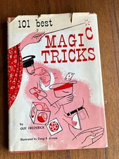 VTG 101 Best Magic Tricks Guy Frederick  Beautiful First Ed. EFGHIJK 1956 picture