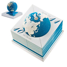 Earth Calendar 3D Art Memo Pad 2024 Rip-Away Paper Carving Sticky Sculpture  picture