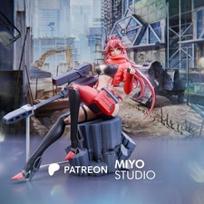1:8 Red Hood Goddess of Victory: NIKKE Fan Art UNPAINTED Resin Garage Kit picture