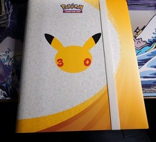 Pokémon 30th Anniversary Binder & Poster & Legendary Birds & Pikachu 22/30 Okagi picture
