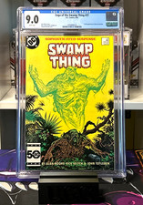 Saga of the Swamp Thing 37 CGC 9.0 WP 1st Full Appearance John Constantine 1985 picture