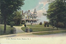 2 db Postcard Views of Merriam Home Newton NJ New Jersey picture