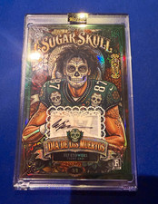 Wild Card Sugar Skull 2026 Dia De Los Muertos Eli Stowers 1/1 RC Auto Color picture