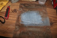 WWII wooden ammo box T1IDR Lid great shape 8 x 10 picture