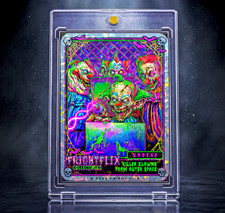 FrightFlix - Killer Klows UNDEAD Holo Trading Card Fan Made Print *MINT* Signed picture