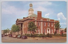 Independence Missouri Jackson County Courthouse Clock Tower Chrome Postcard picture