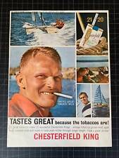 Vintage 1963 Chesterfield Cigarettes Print Ad picture