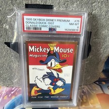 1995 SkyBox Disney Premium Donald Duck #75 1937 Classic Comic Covers  2204* picture