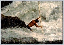 Postcard - The Wet'suwet'en People Gaff For Salmon In The Bulkley River picture