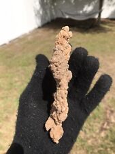 Rare large 131 Grams Fulgurite Lightning Stone Florida 131g Rough Raw Mineral picture