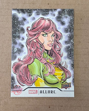 2021 Upper Deck Marvel Allure Jean Grey 1/1 Original Sketch By Mitch Ballard picture