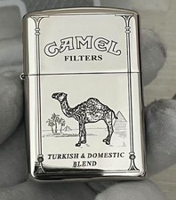 Zippo Lighter Camel Box Silver Windproof New picture