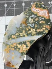 Excellent Ocean Jasper Old Stock Face Polished Free Form Orbs picture