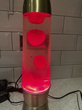 Vintage XL  Design Lava Lamp 1990s- Red - Table Lamp picture