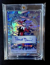 Upper Deck Cold Snap Signatures Batman TAS CS-9 Harley Quinn Paul Dini 17/25 picture
