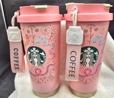 New-2 Starbucks 2025 Lunar New Year Of The Snake Tumblers-WITH Collector Pin picture