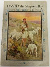 DAVID The Shepherd Boy c1905 Booklet Pamphlet National Series Children's Bible picture