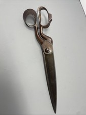 Vintage 14” Fratelli Torresani Milano Tailor Shears # 30 Italian Sewing Scissors picture