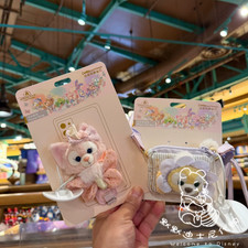 Genuine Shanghai Disney Duffy Friends CookieAnn Phone Grip LinaBell Strap Set picture
