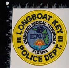Longboat Key FL Florida Police EMT Patch picture